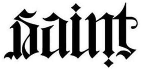 Sinner Saint Ambigram Tattoo: A Twisted Tale of Faith and Sin